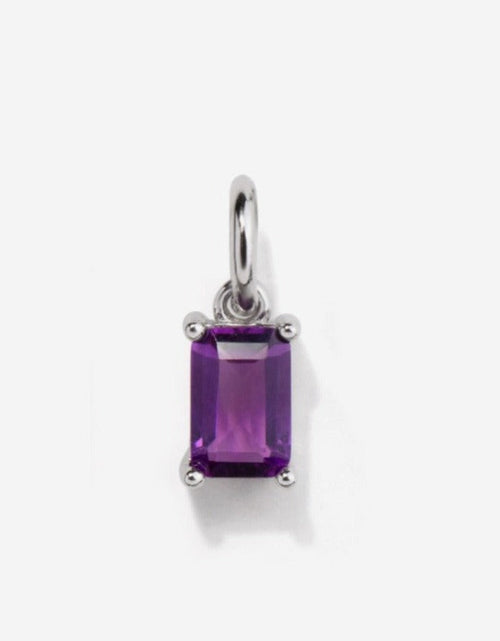 Load image into Gallery viewer, Birthstone Silver Charms by Little Sky Stone
