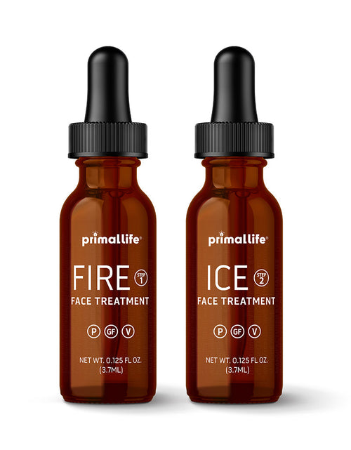 Load image into Gallery viewer, Face Treatment System, Fire and Ice (10 Treatments) by Primal Life Organics #1 Best Natural Dental Care
