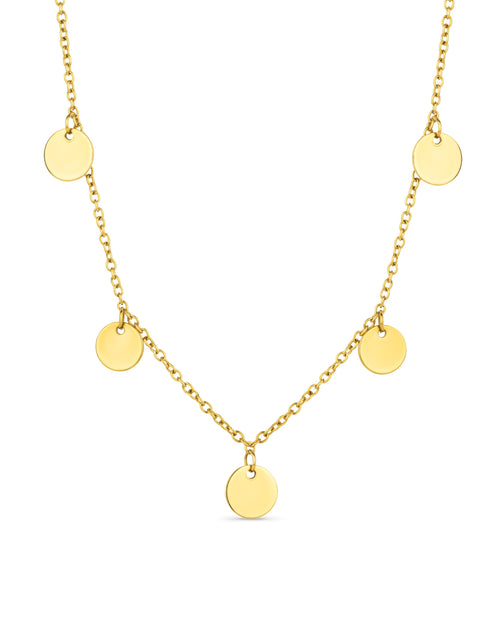 Load image into Gallery viewer, Arvo Mini Disc Necklace - Gold by Arvo
