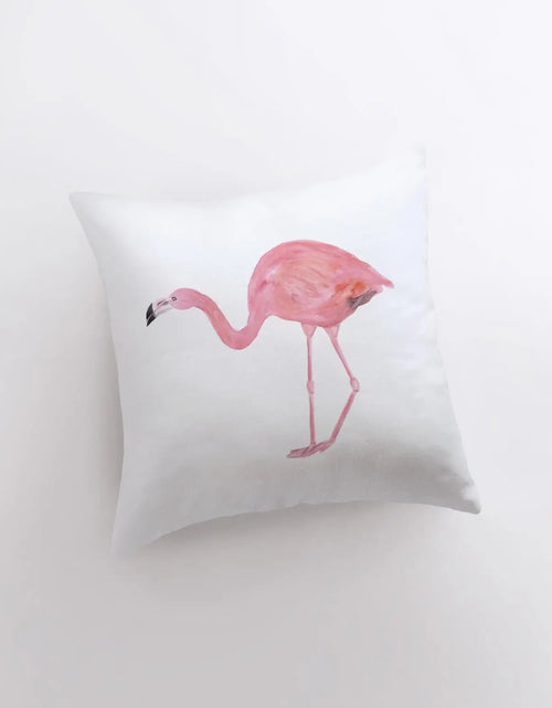Load image into Gallery viewer, Flamingo | Pink Flamingo | Accent Pillow Covers | Throw Pillow Covers | Coastal Decor | Beach Decor | Accent Pillow Covers | Gift for her by UniikPillows
