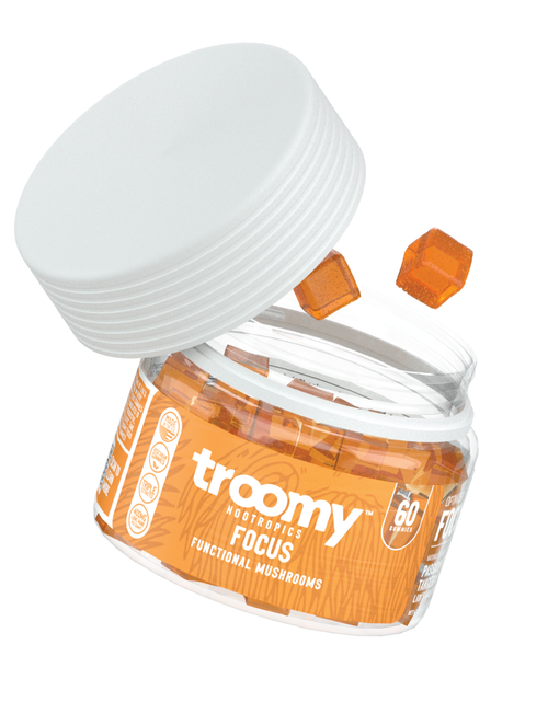 Load image into Gallery viewer, Focus: Lion's Mane Mushroom Gummies by Troomy Nootropics
