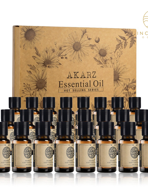 Load image into Gallery viewer, Flower Series Essential Oils For Burners Set of 24 by incenseocean
