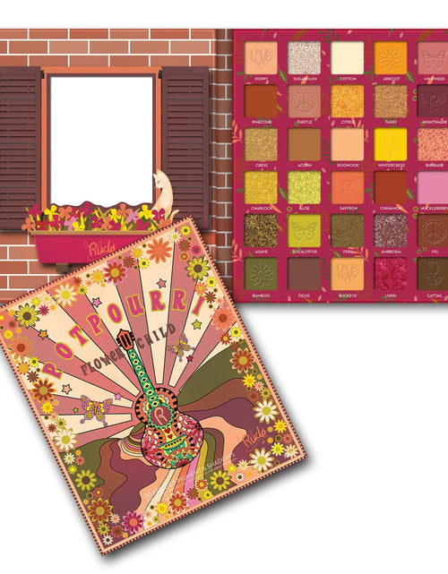 Load image into Gallery viewer, RUDE Flower Child 30 Pressed Pigment and Shadows Palette - Potpourri
