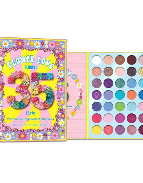 Load image into Gallery viewer, RUDE Flower Love 35 Pressed Pigment &amp; Shadows - Florist
