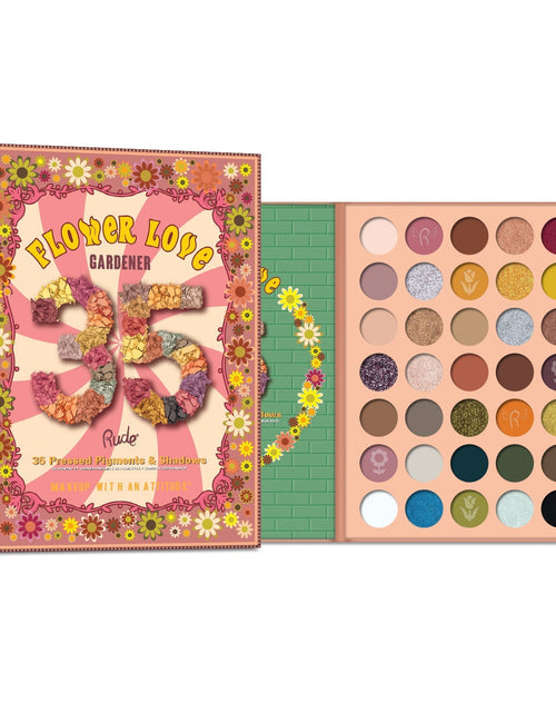 Load image into Gallery viewer, RUDE Flower Love 35 Pressed Pigment &amp; Shadows - Gardener
