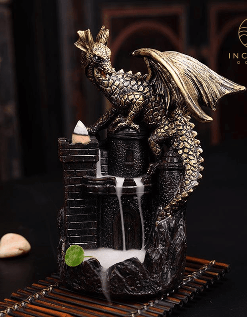 Load image into Gallery viewer, Fly Dragon Incense Burner by incenseocean
