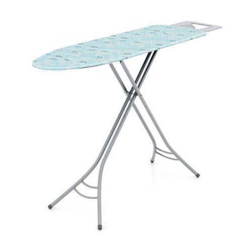Load image into Gallery viewer, Foldable Ironing Board with Iron Rest and Adjustable Height-Turquoise
