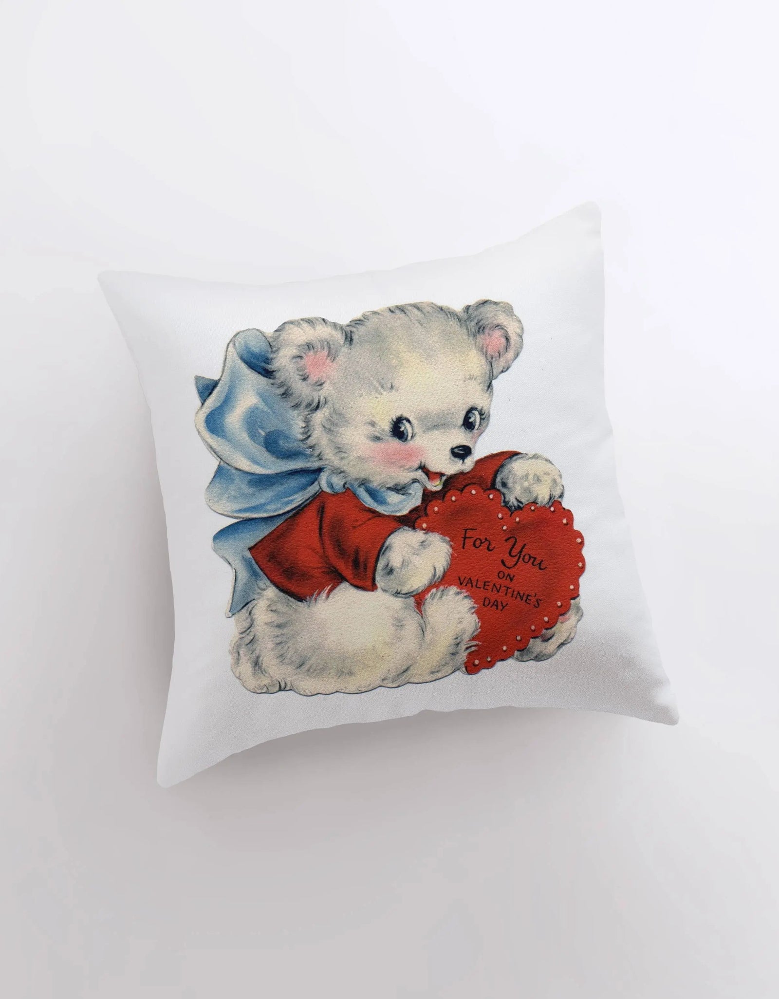 For You on Valentines Day | Pillow Cover | Throw Pillow | Valentines Day Gifts for Her | Valentines Day | Room Decor | Valentine Decor by UniikPillows