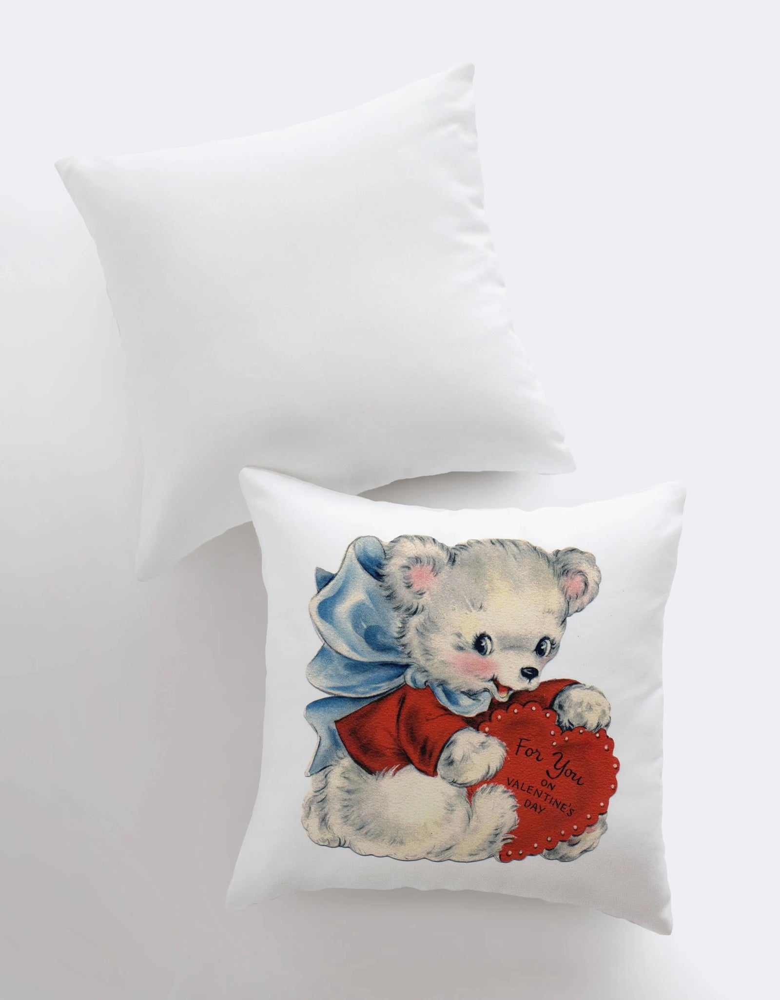 For You on Valentines Day | Pillow Cover | Throw Pillow | Valentines Day Gifts for Her | Valentines Day | Room Decor | Valentine Decor by UniikPillows