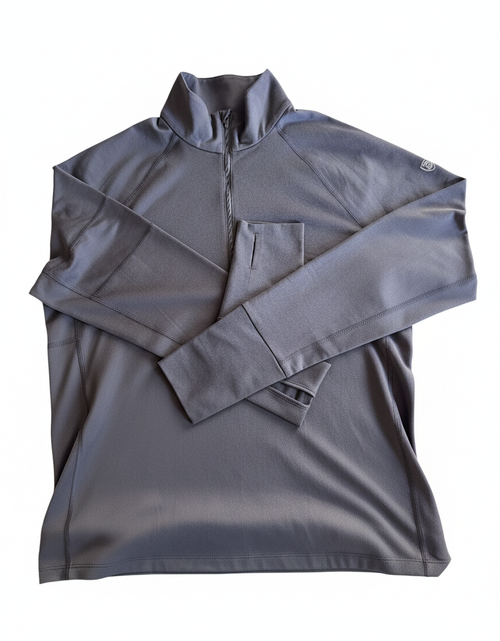 Load image into Gallery viewer, Foudy Mid-Weight Long Sleeve ½ Zip Top

