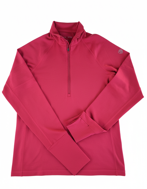 Load image into Gallery viewer, Foudy Mid-Weight Long Sleeve ½ Zip Top
