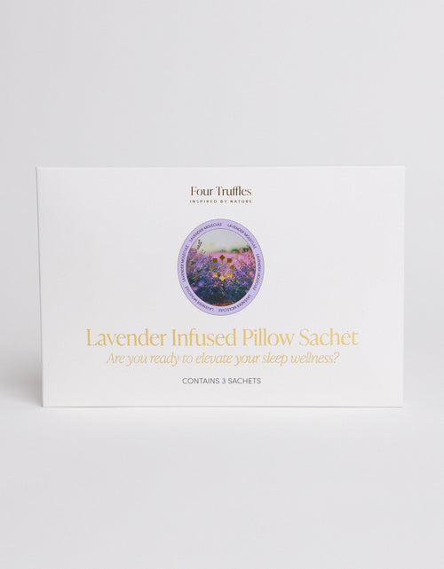 Load image into Gallery viewer, Lavender Infused Pillow Sachet by Four Truffles
