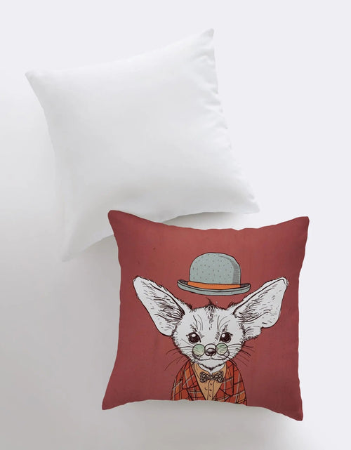 Load image into Gallery viewer, Fox | Pillow Cover | Fox Home Decor | Throw Pillow | Home Decor | Fox Decor |  Fox Art | Fox Fabric | Cute Home Decor | Throw Pillow Covers by UniikPillows
