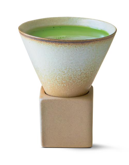 Load image into Gallery viewer, Beige Coffee Mug with Base  - 6.8 oz/200ml by Aprika Life
