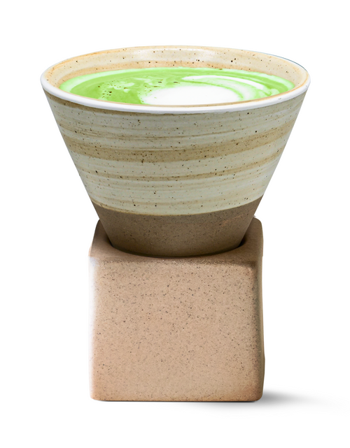Load image into Gallery viewer, Brown Coffee Mug with Base - 6.8 oz/200ml by Aprika Life
