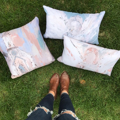 Load image into Gallery viewer, Carry You Rectangular Pillow by DeannArt
