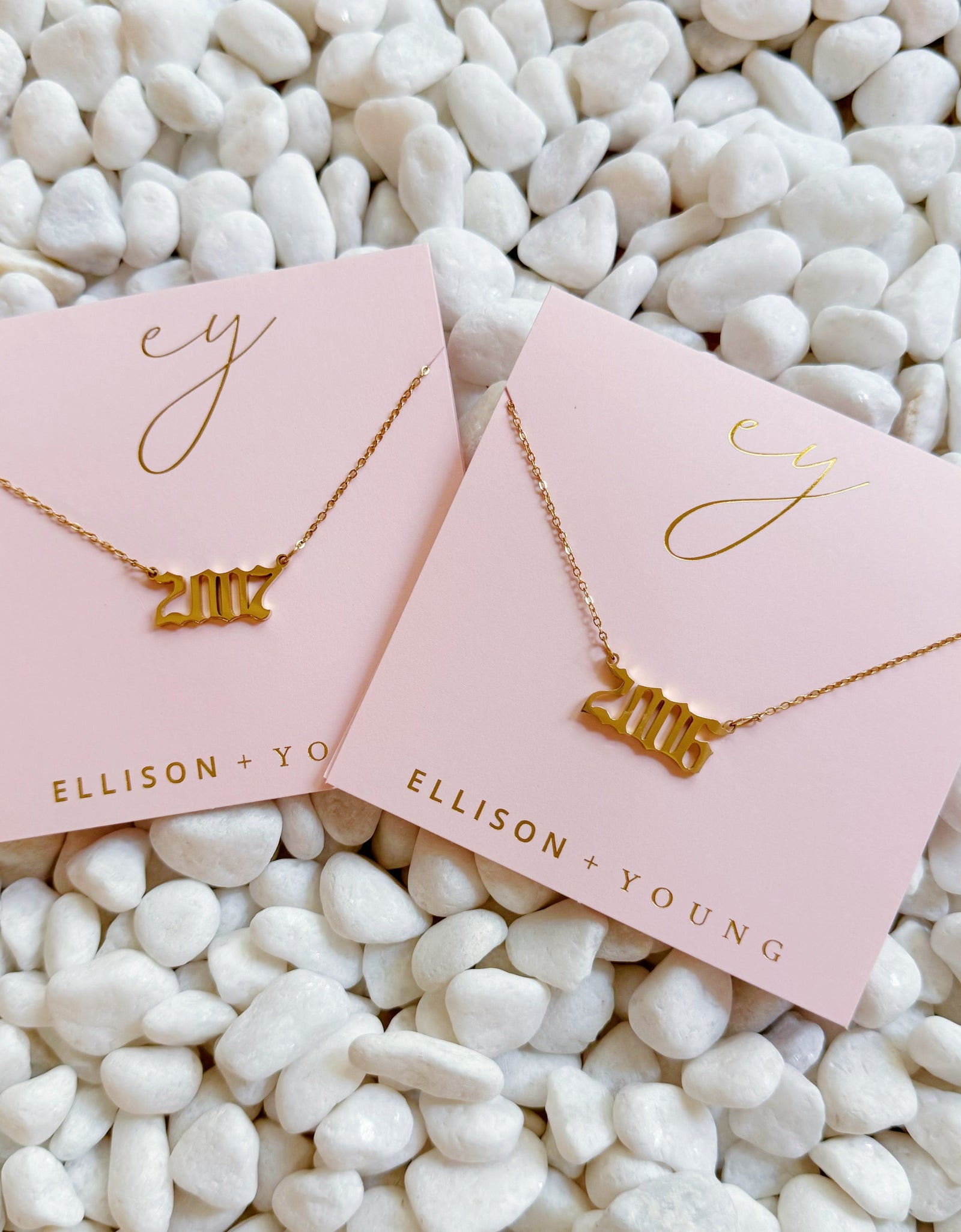 Birth Year Necklace by Ellisonyoung.com