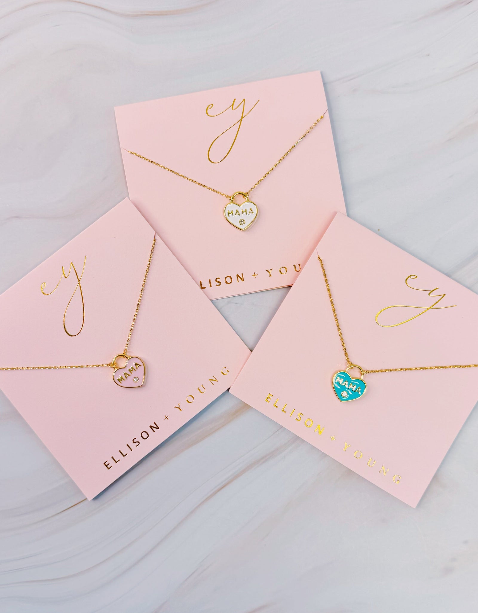 Pastel Locket Mama Necklace by Ellisonyoung.com