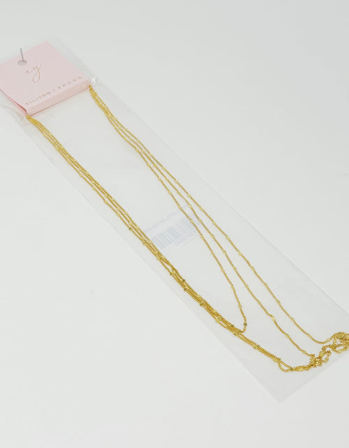 Load image into Gallery viewer, Show Me The Ways Necklace, Gold by Ellisonyoung.com
