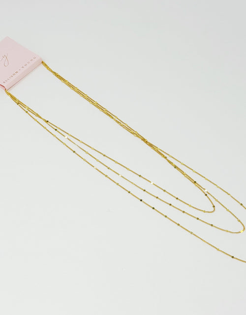 Load image into Gallery viewer, Show Me The Ways Necklace, Gold by Ellisonyoung.com
