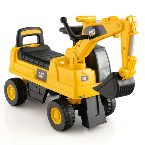 Load image into Gallery viewer, Licensed Caterpillar Kids Ride-On Digger-Yellow
