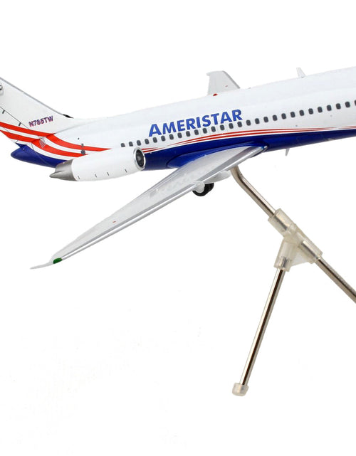 Load image into Gallery viewer, McDonnell Douglas DC-9-15F Commercial Aircraft "Ameristar Air Cargo" White with Blue and Red Stripes "Gemini 200" Series 1/200 Diecast Model Airplane by GeminiJets

