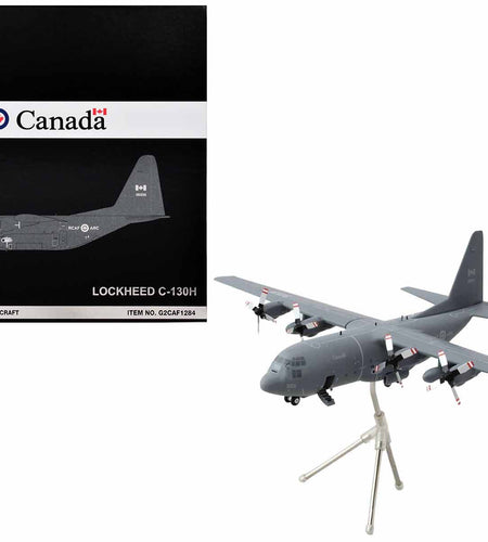Lockheed C-130H Hercules Transport Aircraft "Royal Canadian Air Force" (130333) Gray "Gemini 200" Series 1/200 Diecast Model Airplane by GeminiJets