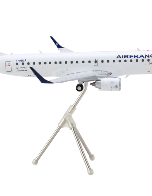 Load image into Gallery viewer, Embraer ERJ-190 Commercial Aircraft "Air France Hop" (F-HBLN) White with Striped Tail "Gemini 200" Series 1/200 Diecast Model Airplane by GeminiJets
