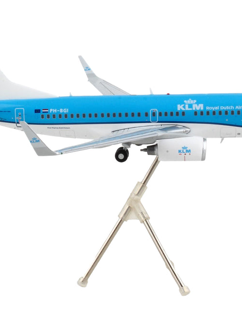 Load image into Gallery viewer, Boeing 737-700 Commercial Aircraft "KLM Royal Dutch Airlines" Blue with White Tail "Gemini 200" Series 1/200 Diecast Model Airplane by GeminiJets

