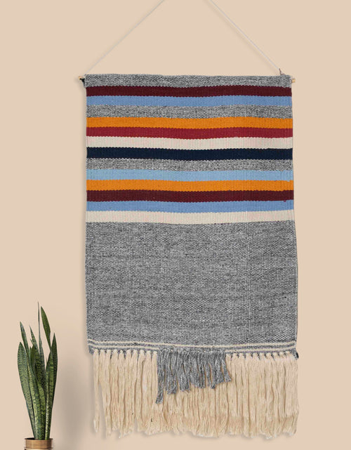Load image into Gallery viewer, Naval Handwoven Wall Tapestry, 30X50 by GAURI KOHLI
