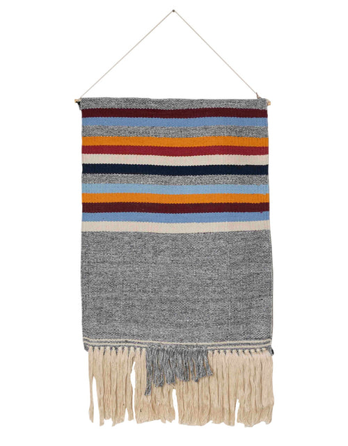Load image into Gallery viewer, Naval Handwoven Wall Tapestry, 30X50 by GAURI KOHLI
