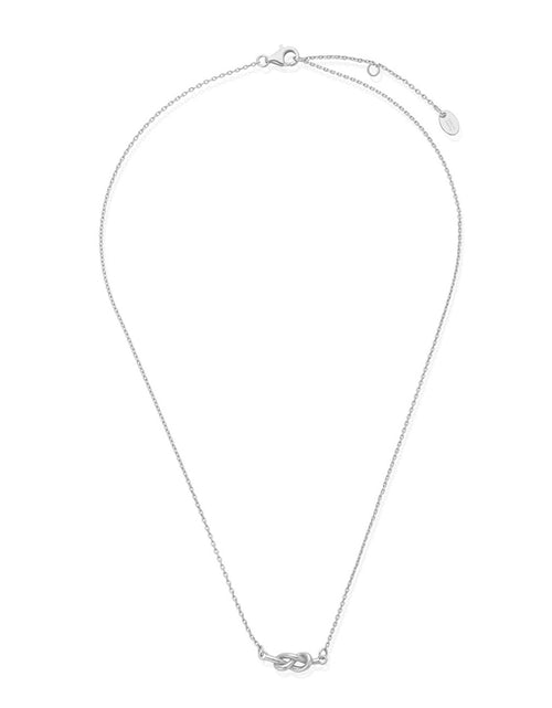 Load image into Gallery viewer, Sterling Silver Infinity Love Knot Necklace by Sterling Forever

