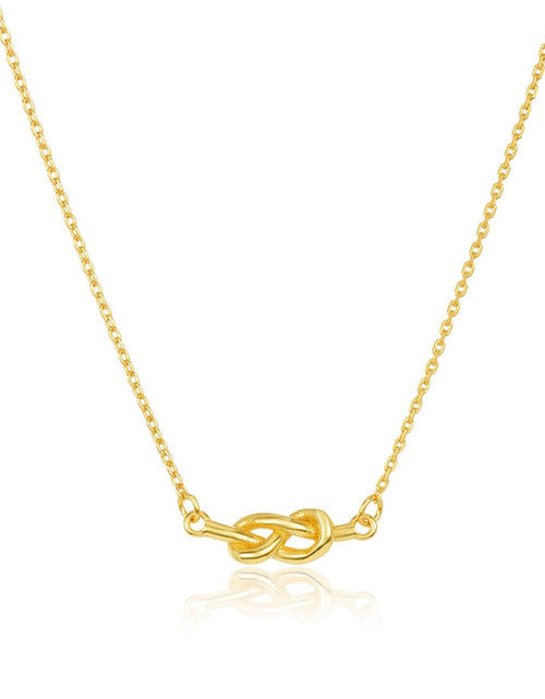 Load image into Gallery viewer, Sterling Silver Infinity Love Knot Necklace by Sterling Forever
