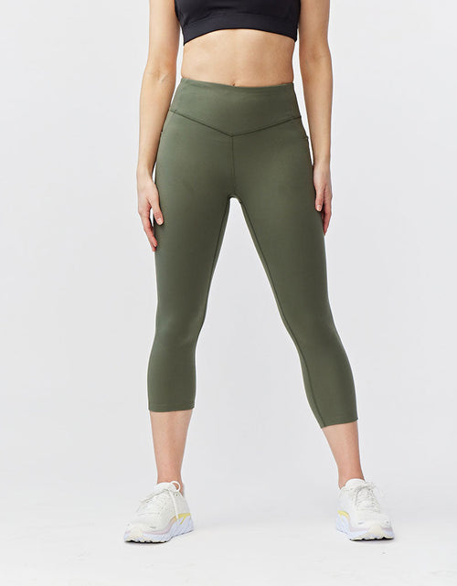 Load image into Gallery viewer, Go Again Women's Cropped Leggings Length 21"
