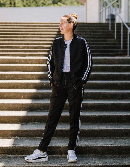 Load image into Gallery viewer, Powerstripe LS Track Jacket
