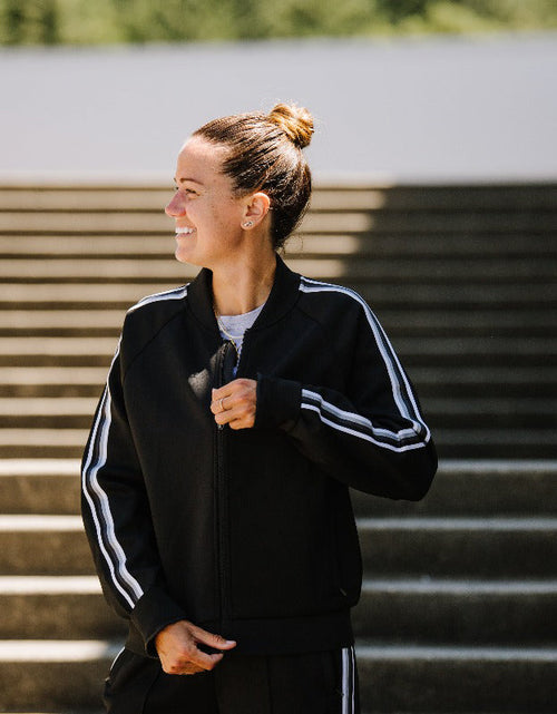 Load image into Gallery viewer, Powerstripe LS Track Jacket
