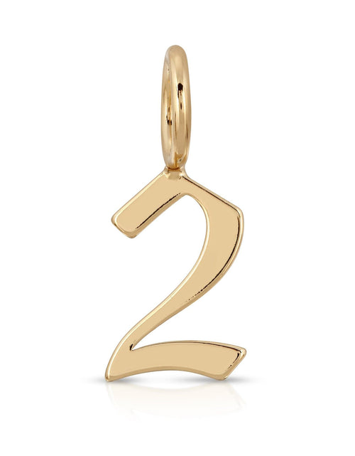 Load image into Gallery viewer, GOTHIC NUMBERS by eklexic jewelry
