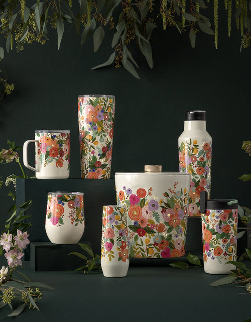 Load image into Gallery viewer, Rifle Paper Co. Ice Bucket by CORKCICLE.
