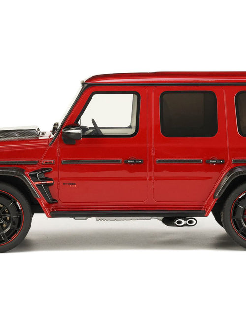 Load image into Gallery viewer, 2022 Brabus 900 Rocket Edition Red with Carbon Hood 1/18 Model Car by GT Spirit
