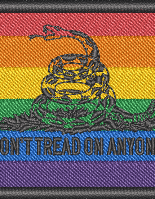 Load image into Gallery viewer, LGBTQ Morale Patch by Proud Libertarian

