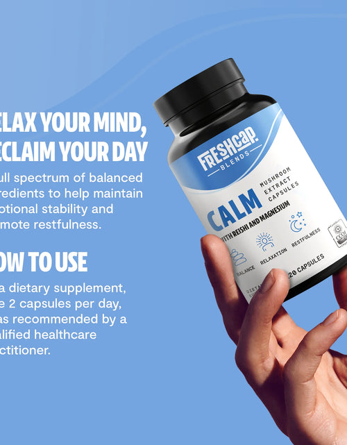 Load image into Gallery viewer, Calm Blend Capsules, 120 count
