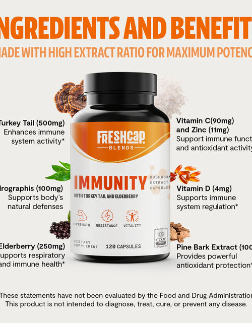 Load image into Gallery viewer, Immunity Blend Capsules, 120 count

