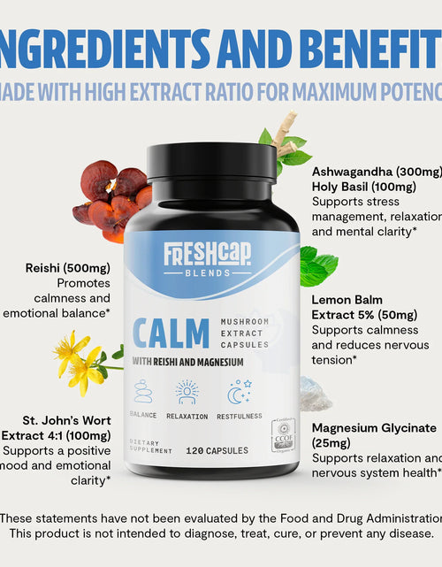 Load image into Gallery viewer, Calm Blend Capsules, 120 count
