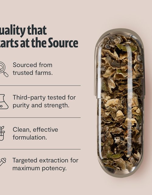Load image into Gallery viewer, Organic Turkey Tail Mushroom Capsules
