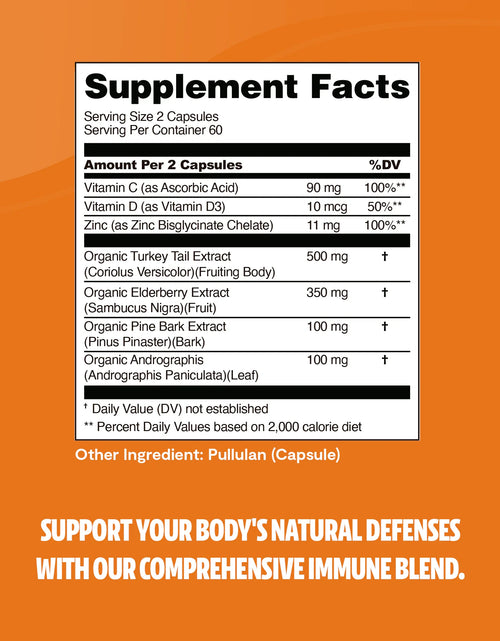 Load image into Gallery viewer, Immunity Blend Capsules, 120 count
