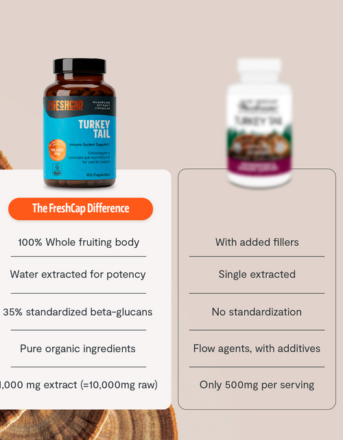 Load image into Gallery viewer, Organic Turkey Tail Mushroom Capsules
