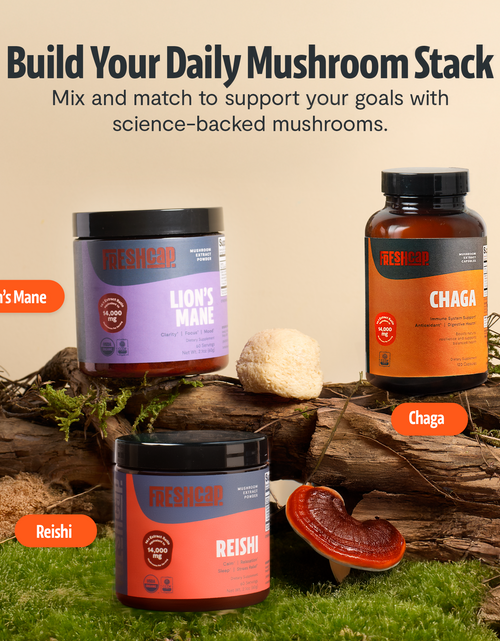 Load image into Gallery viewer, Chaga Mushroom Extract Capsules
