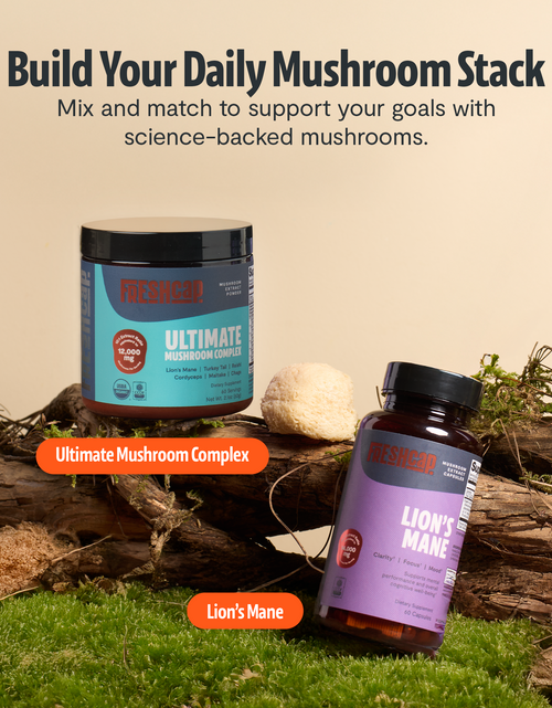 Load image into Gallery viewer, Organic Lion’s Mane Capsules
