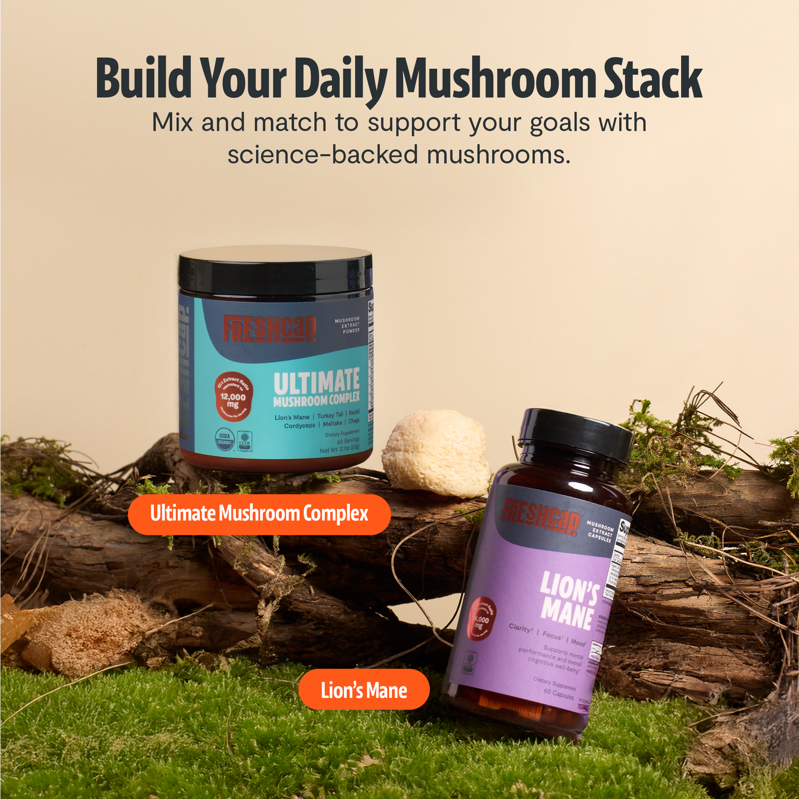 Organic Lion’s Mane Capsules
