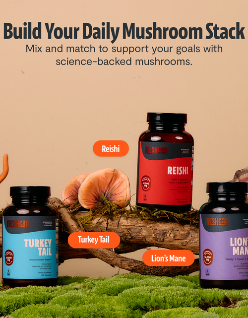 Load image into Gallery viewer, Organic Turkey Tail Mushroom Capsules
